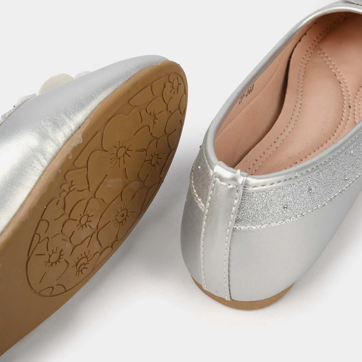 Girls Pumps ZP-083-SILVER - Image 2