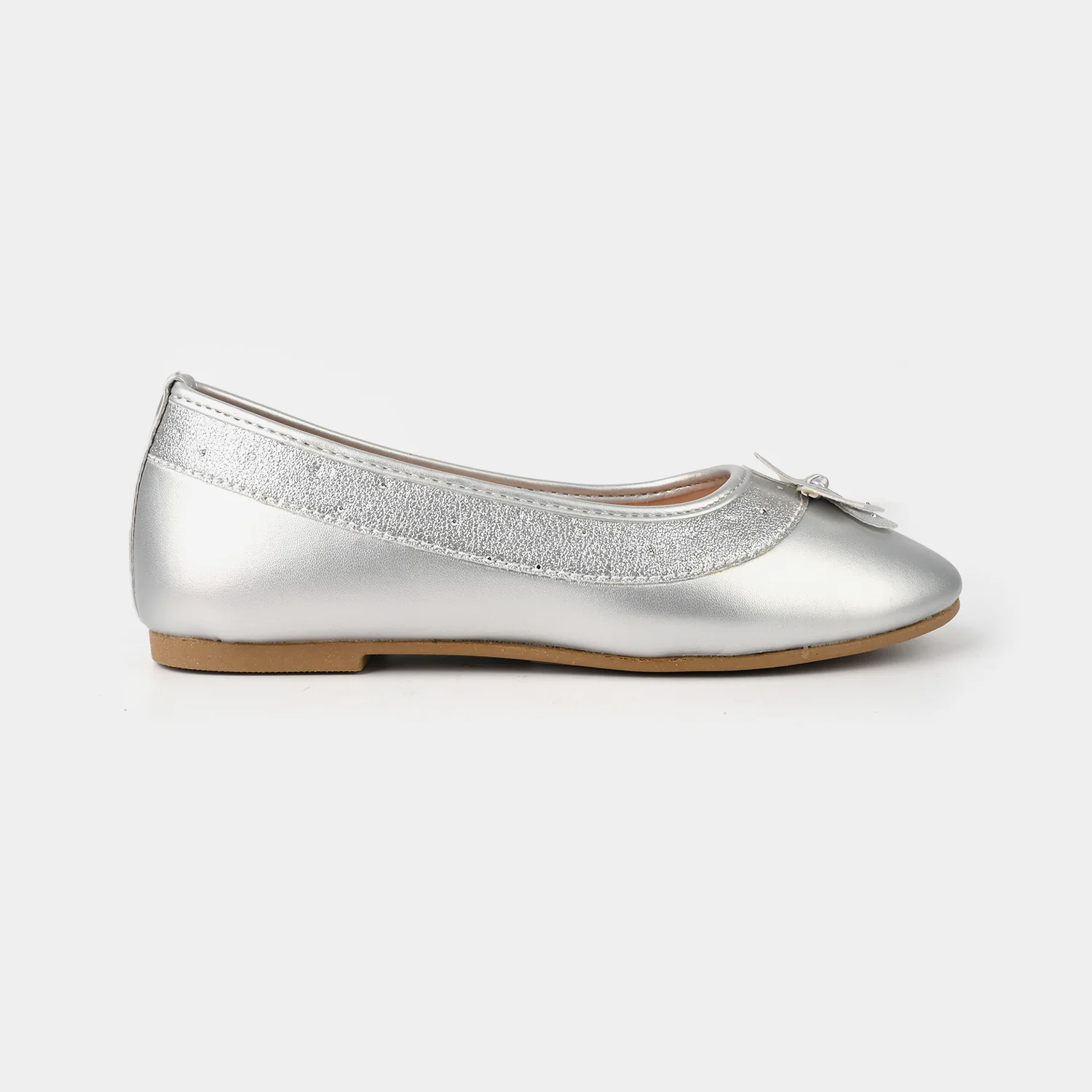 Girls Pumps ZP-083-SILVER - Image 4