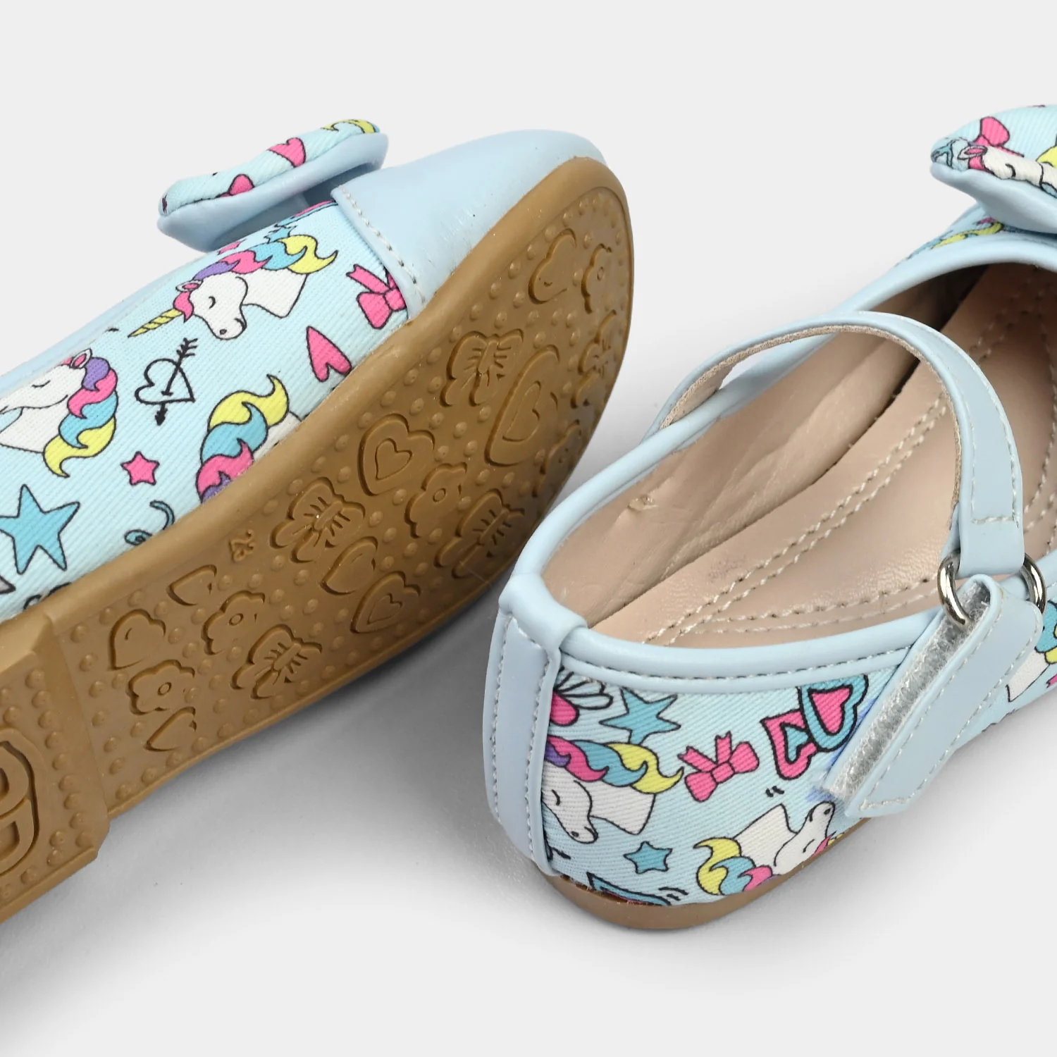 Girls Pumps ZP-085 - Blue - Image 2