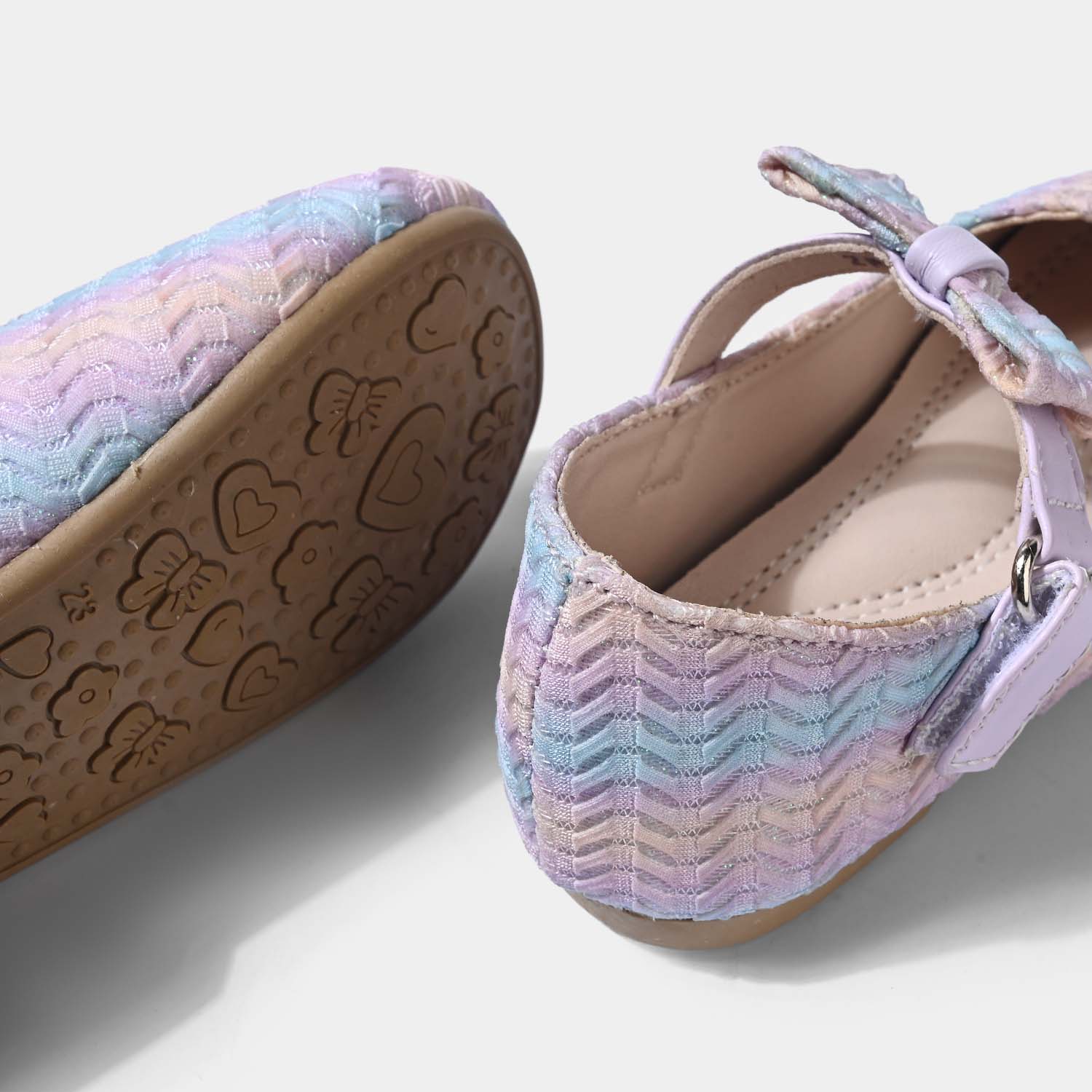 Girls Pumps ZP-098-Purple - Image 2