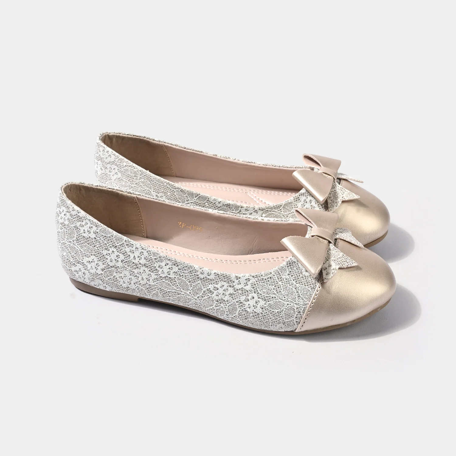 Girls Pumps ZP-099-BEIGE - Image 3