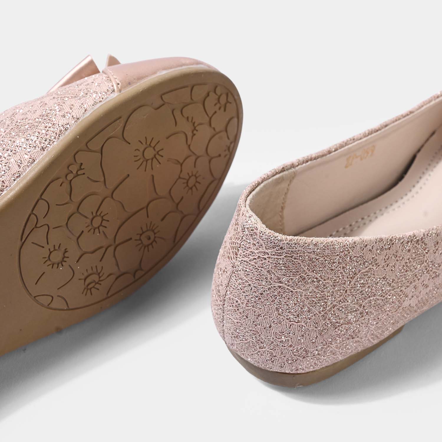 Girls Pumps ZP-099-Peach - Image 2