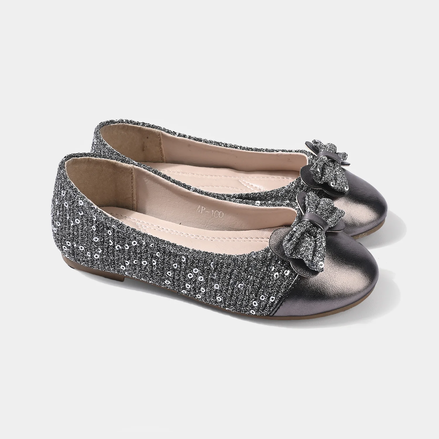 Girls Pumps ZP-100-GREY - Image 3
