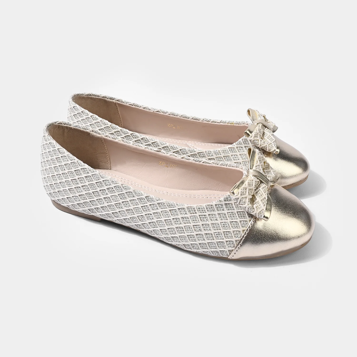 Girls Pumps ZP-102-GOLDEN - Image 3