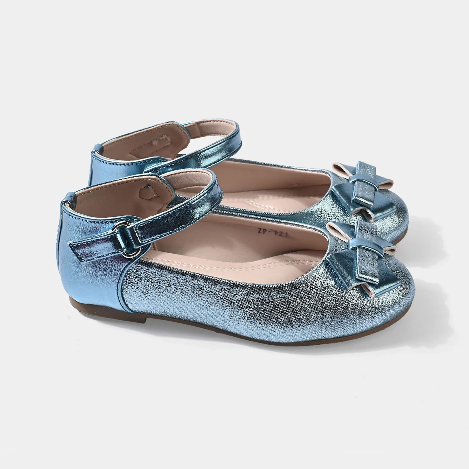 Girls Pumps ZP-121-Blue - Image 4