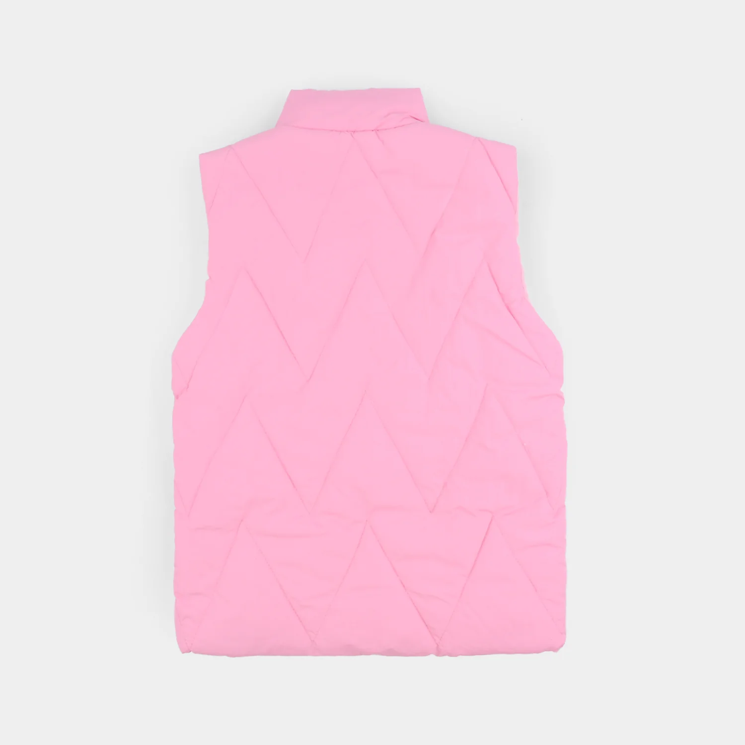 Girls Quilted Jacket - Pink - Image 6