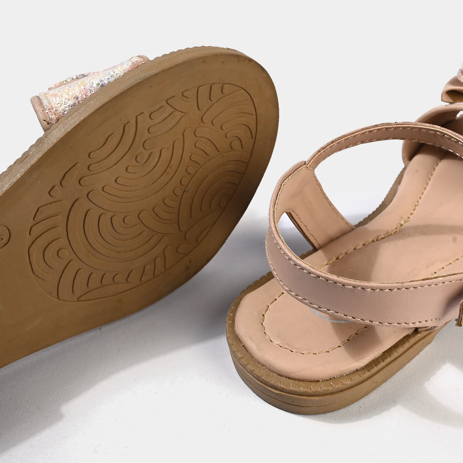 Girls Sandal 1031-18-BEIGE - Image 2