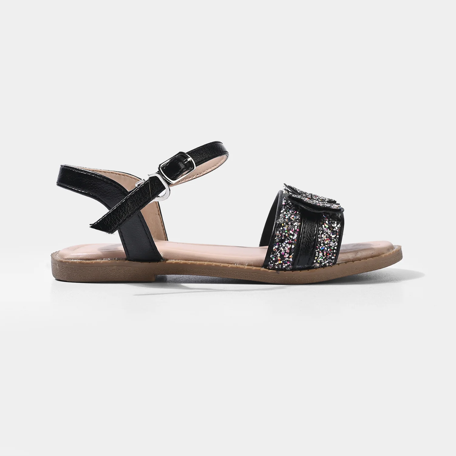Girls Sandal 1345-BLACK - Image 4