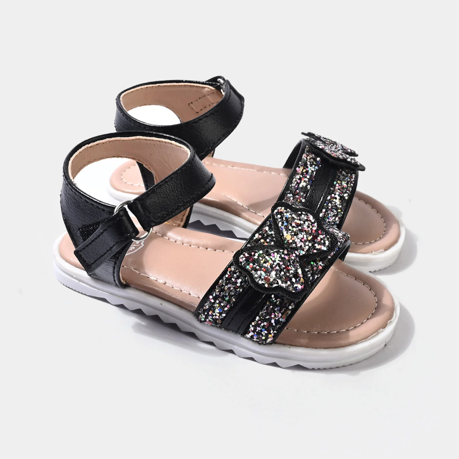 Girls Sandal 1345-BLACK - Image 3