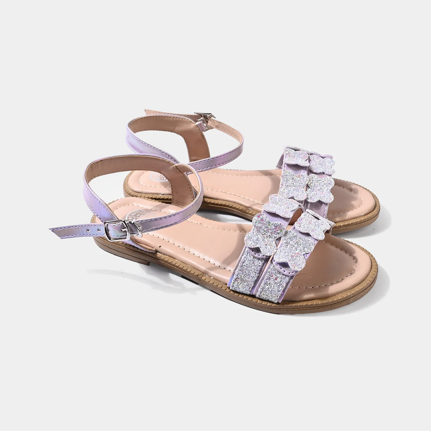 Girls Sandal 1351-Purple - Image 3