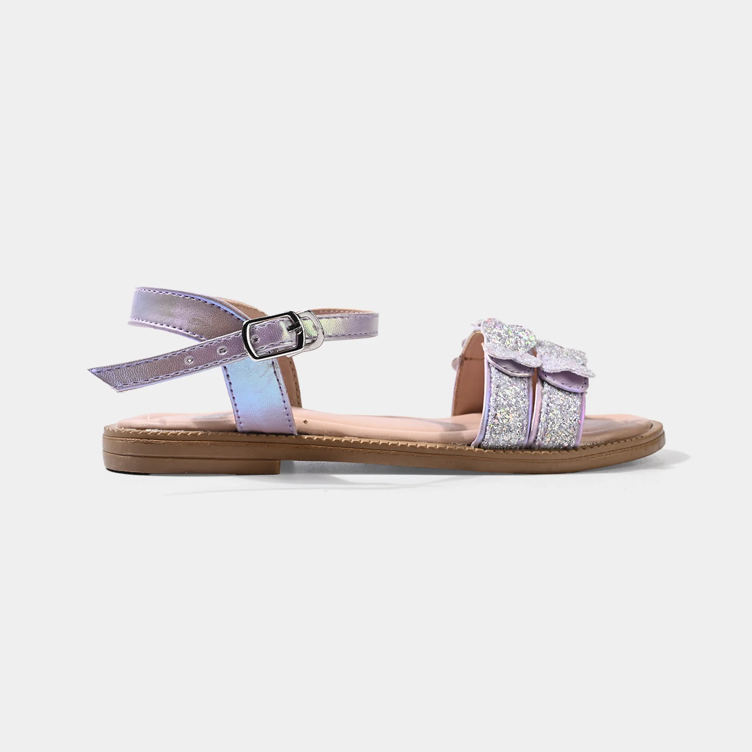 Girls Sandal 1351-Purple - Image 4