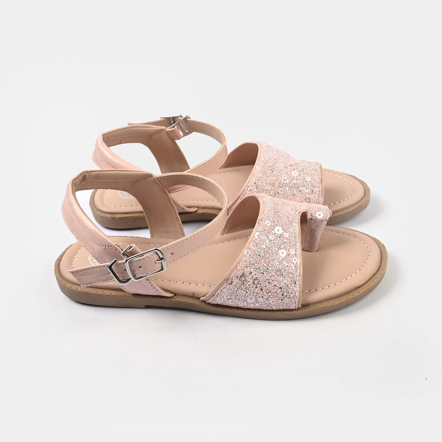 Girls Sandal 1355-Peach - Image 4