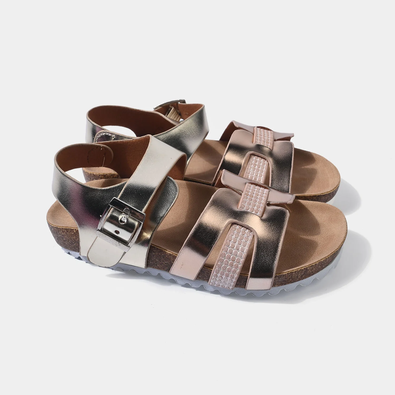 Girls Sandal 188-1-Golden - Image 3