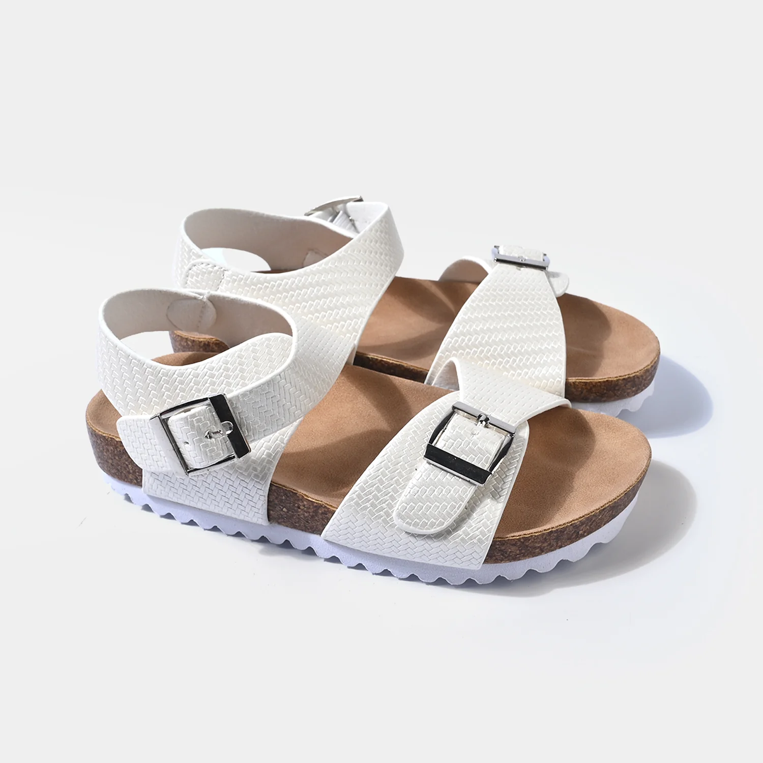 Girls Sandal 188-5-White - Image 3