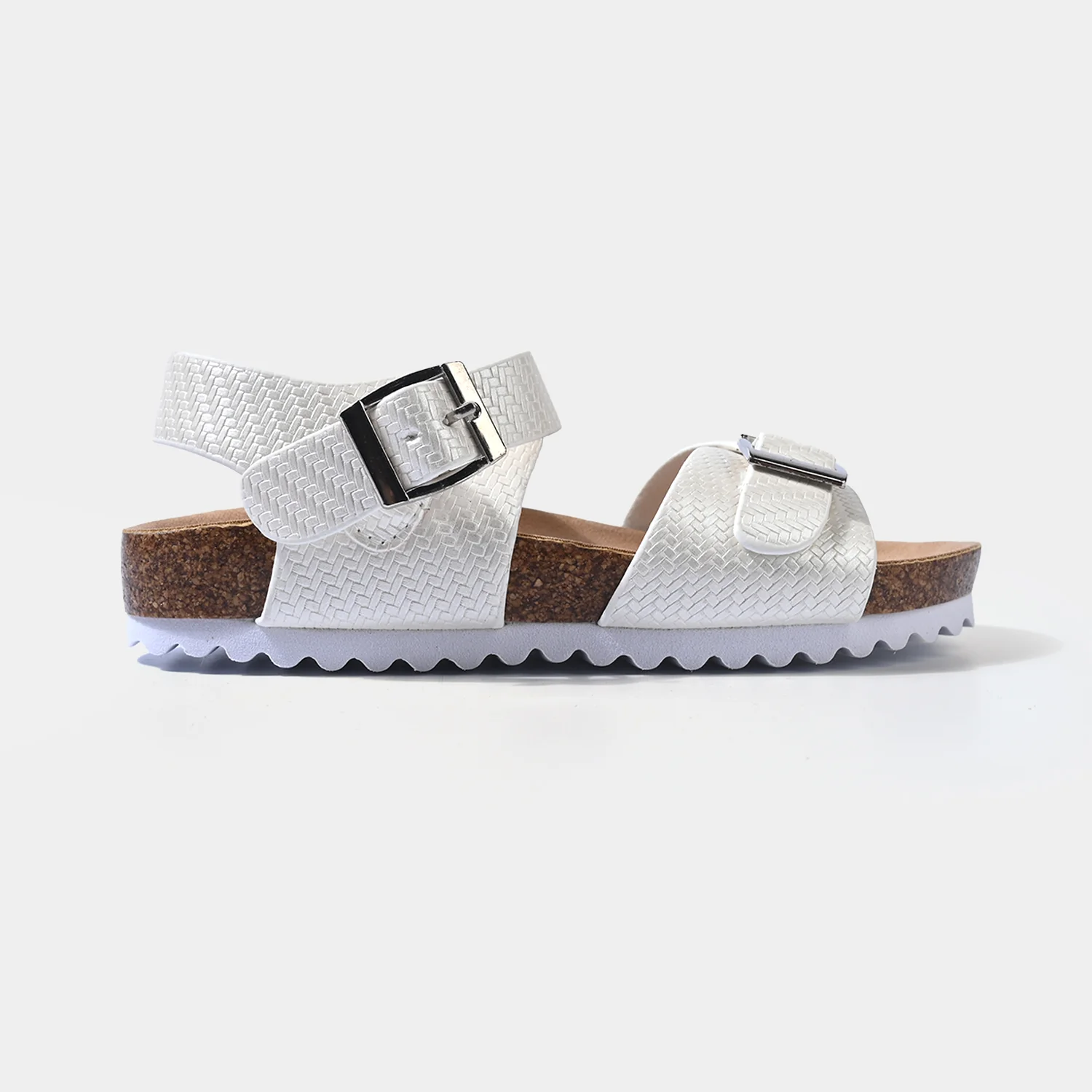 Girls Sandal 188-5-White - Image 4