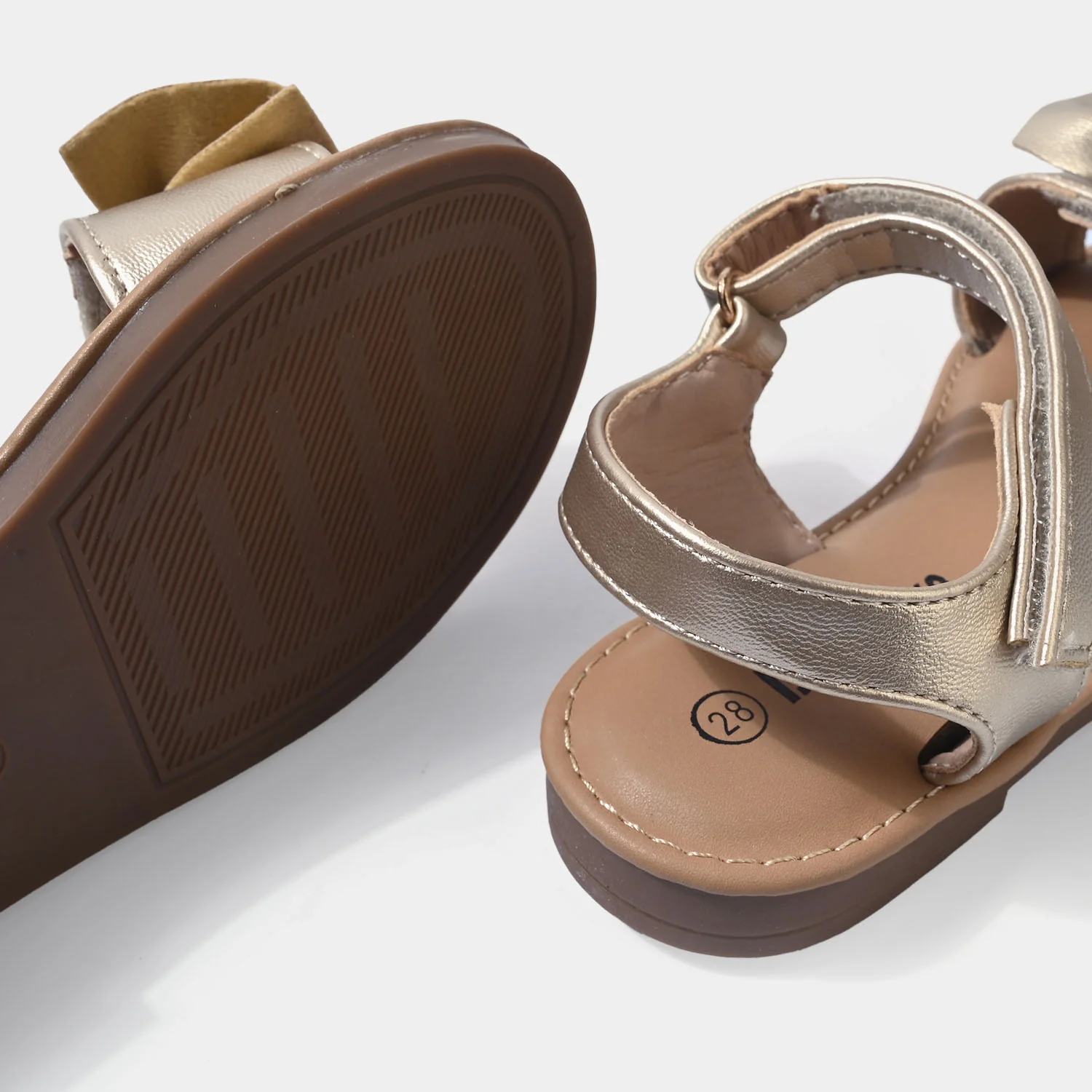 Girls Sandal 188-7-Golden - Image 2