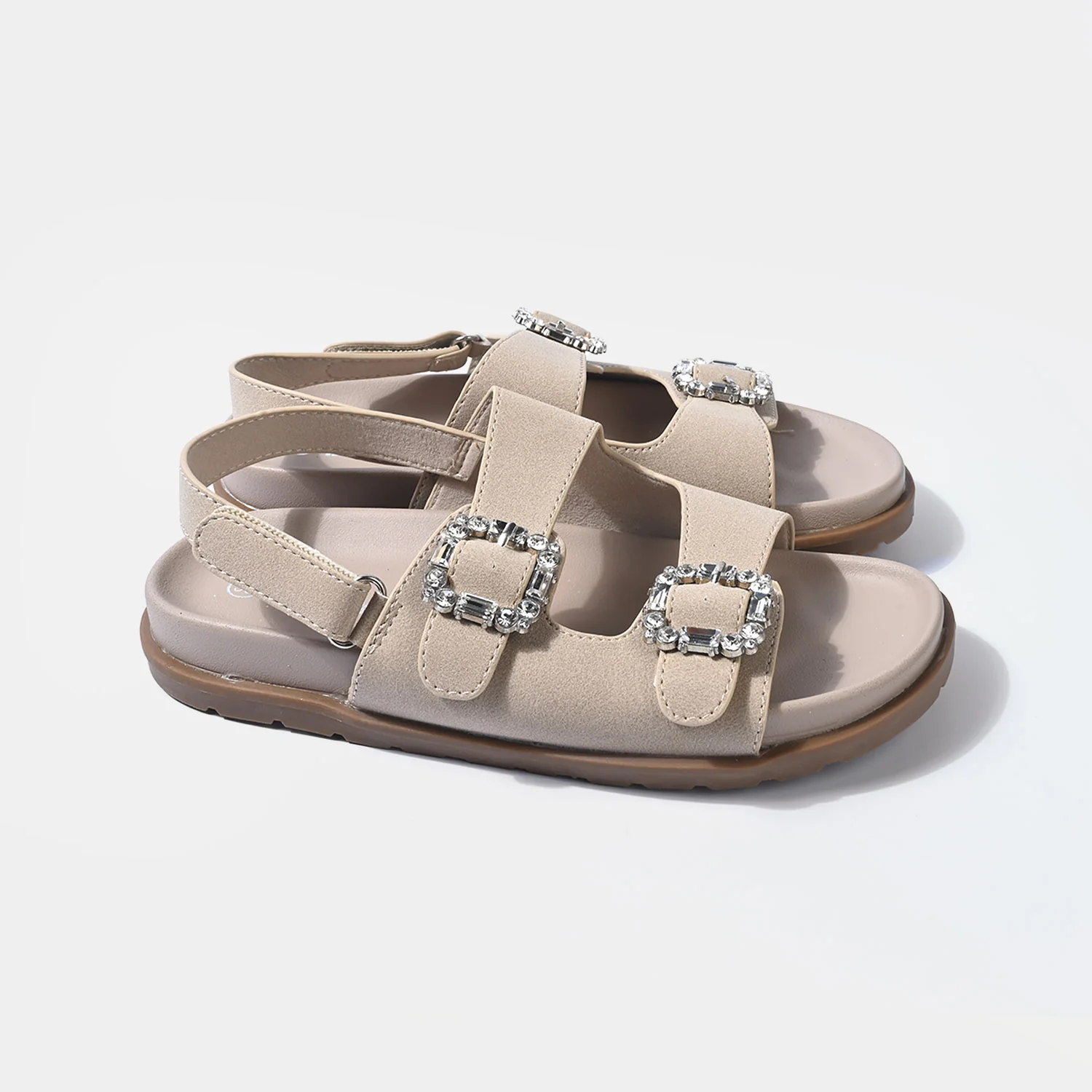 Girls Sandal 189-10-BEIGE - Image 3