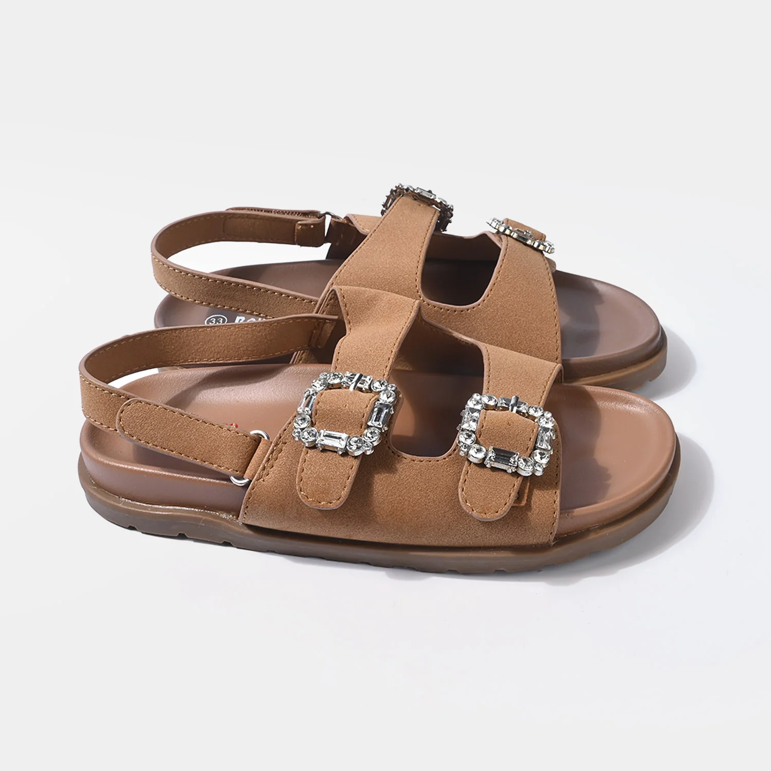 Girls Sandal 189-10-CAMEL - Image 3