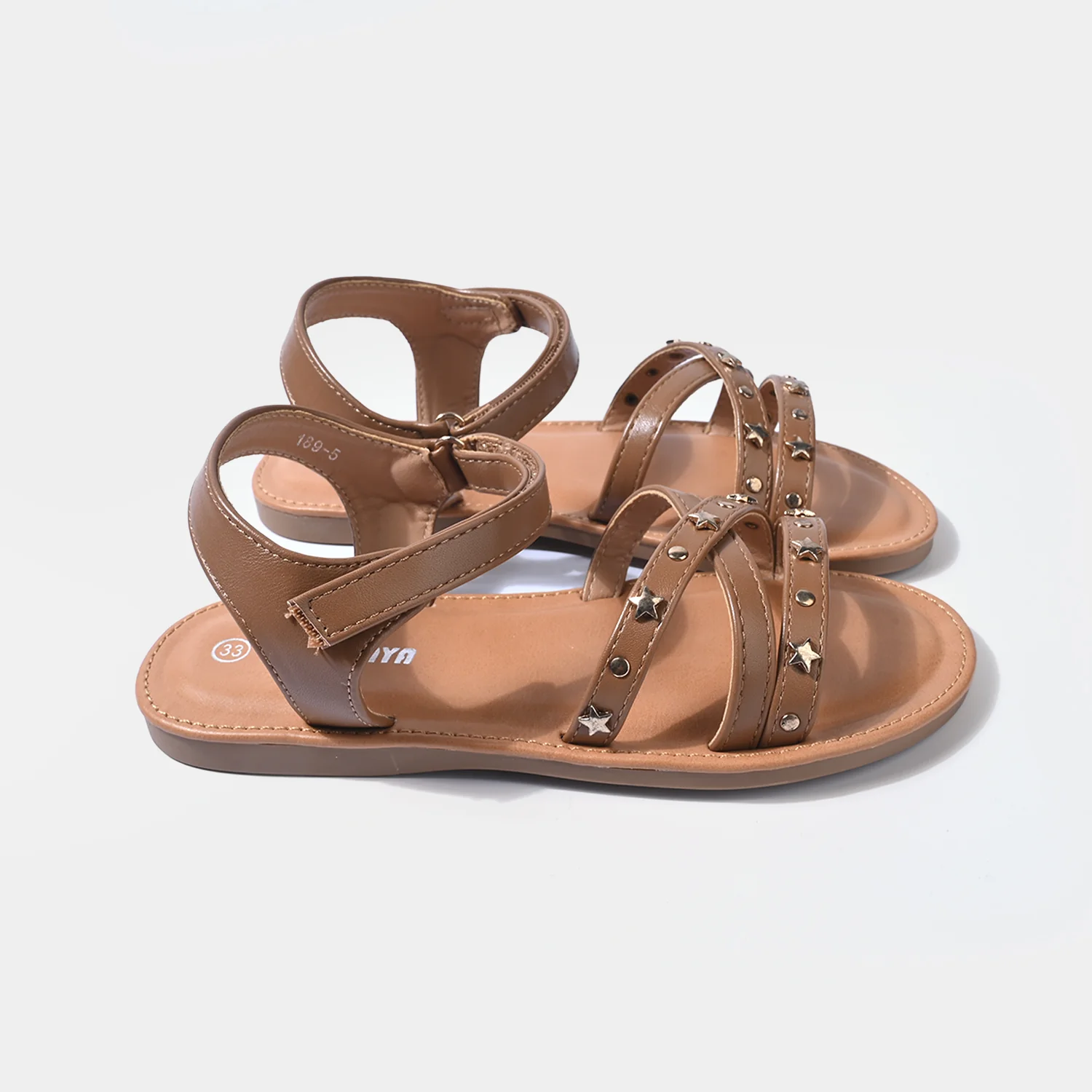 Girls Sandal 189-5-CAMEL - Image 3
