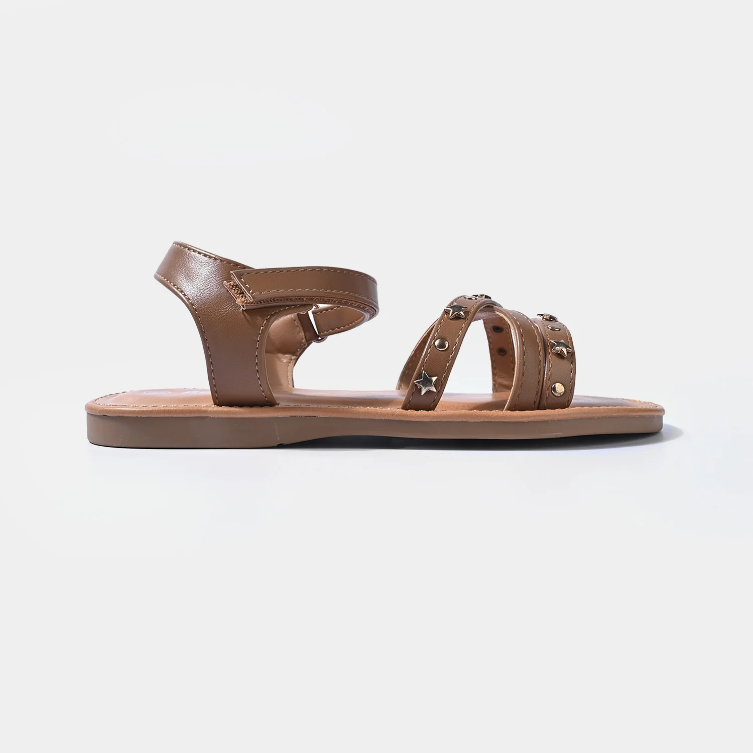 Girls Sandal 189-5-CAMEL - Image 4