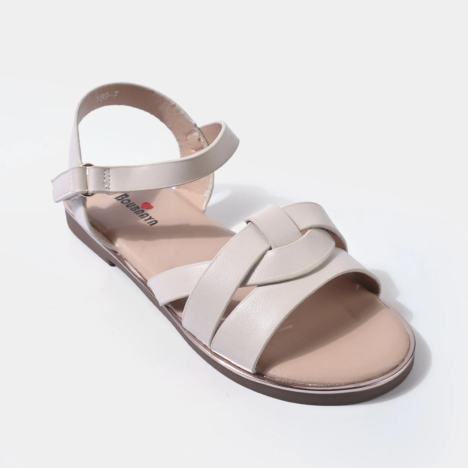 Girls Sandal 189-7-BEIGE