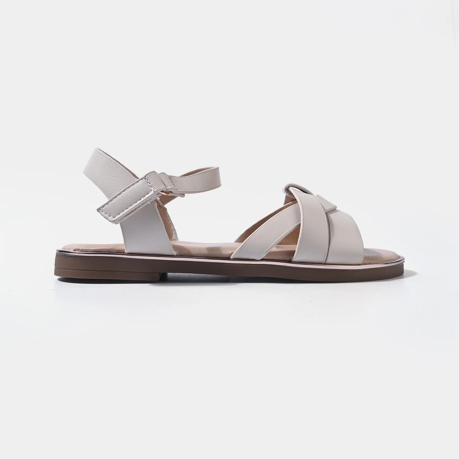 Girls Sandal 189-7-BEIGE - Image 4