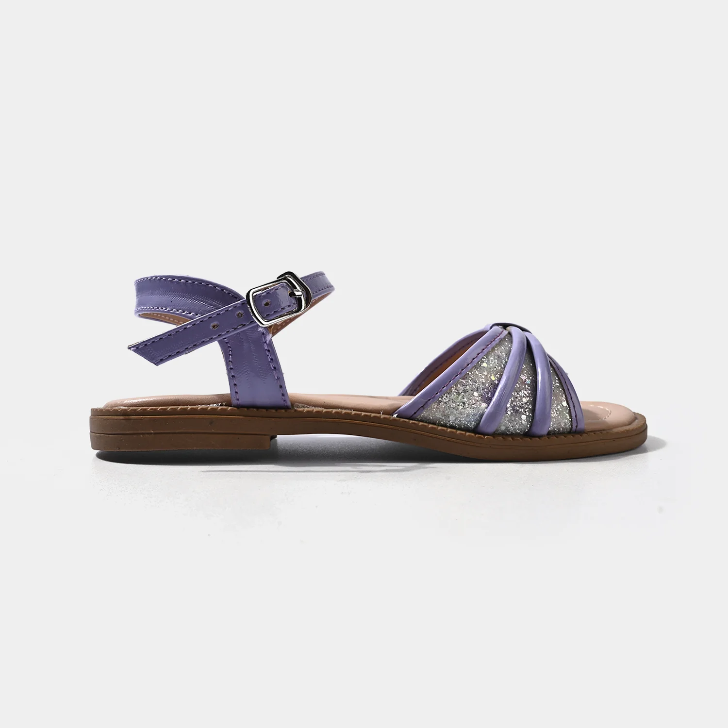 Girls Sandal 222-2-Purple - Image 4