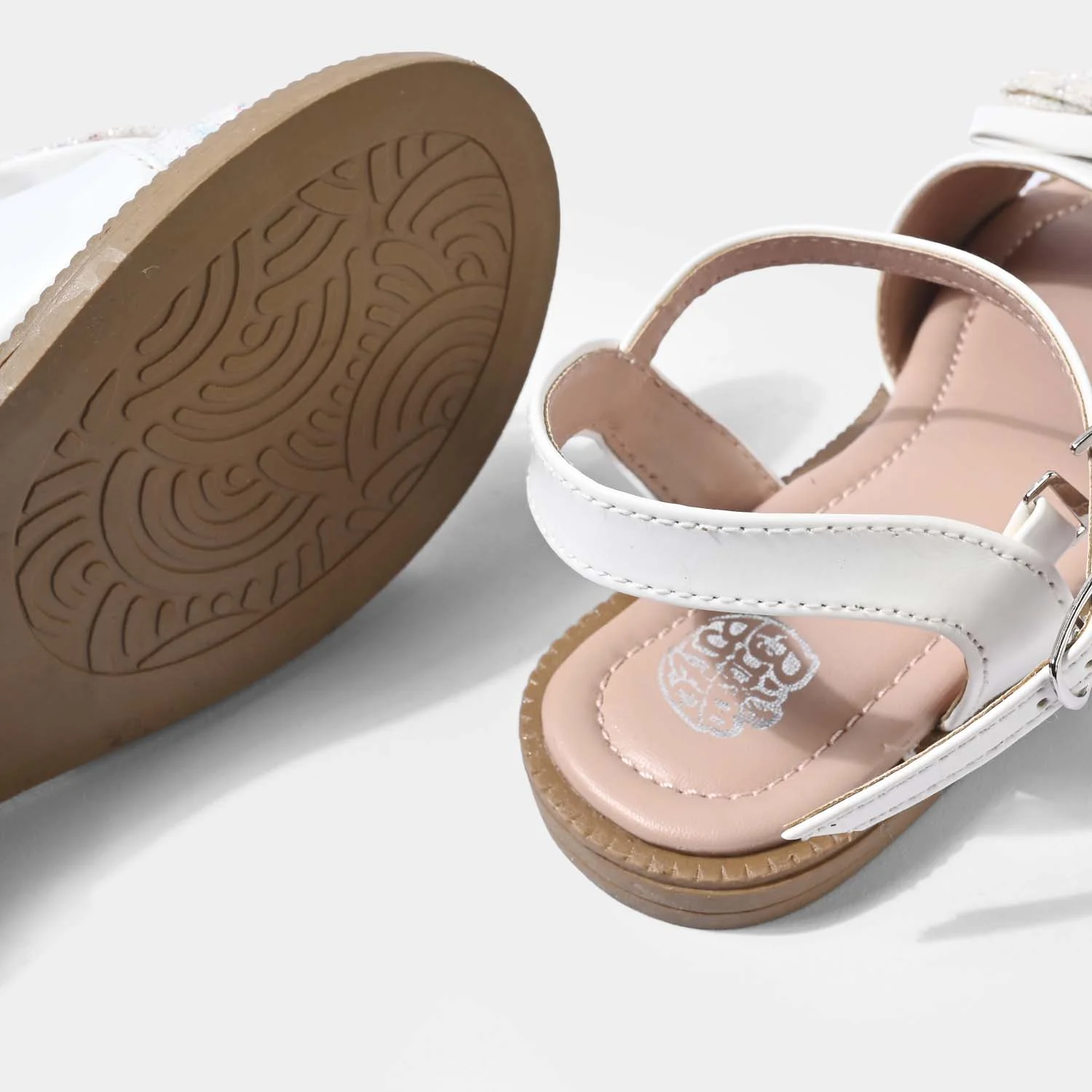 Girls Sandal 456-115-White - Image 2