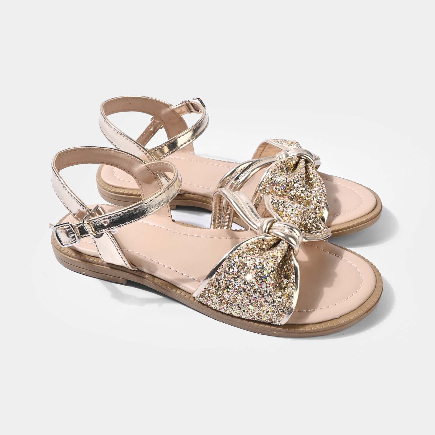 Girls Sandal 456-116-GOLDEN - Image 3