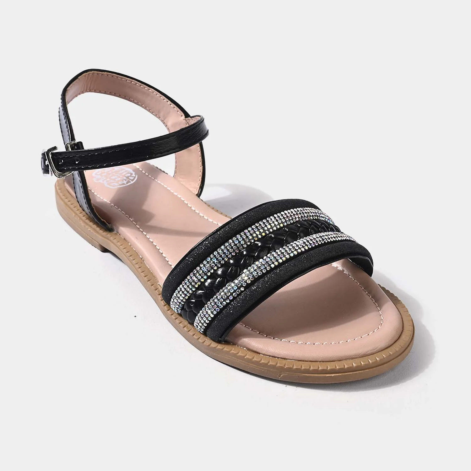 Girls Sandal 456-122-BLACK