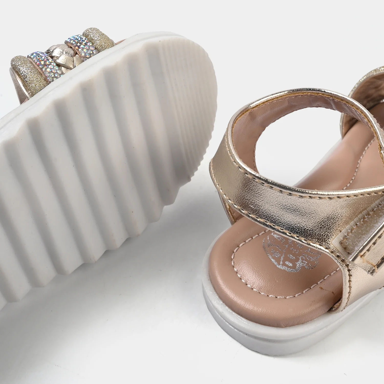 Girls Sandal 456-122-GOLDEN - Image 2