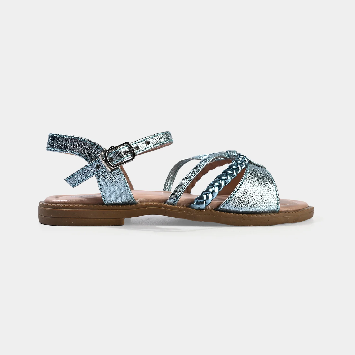 Girls Sandal 456-124-Blue - Image 4