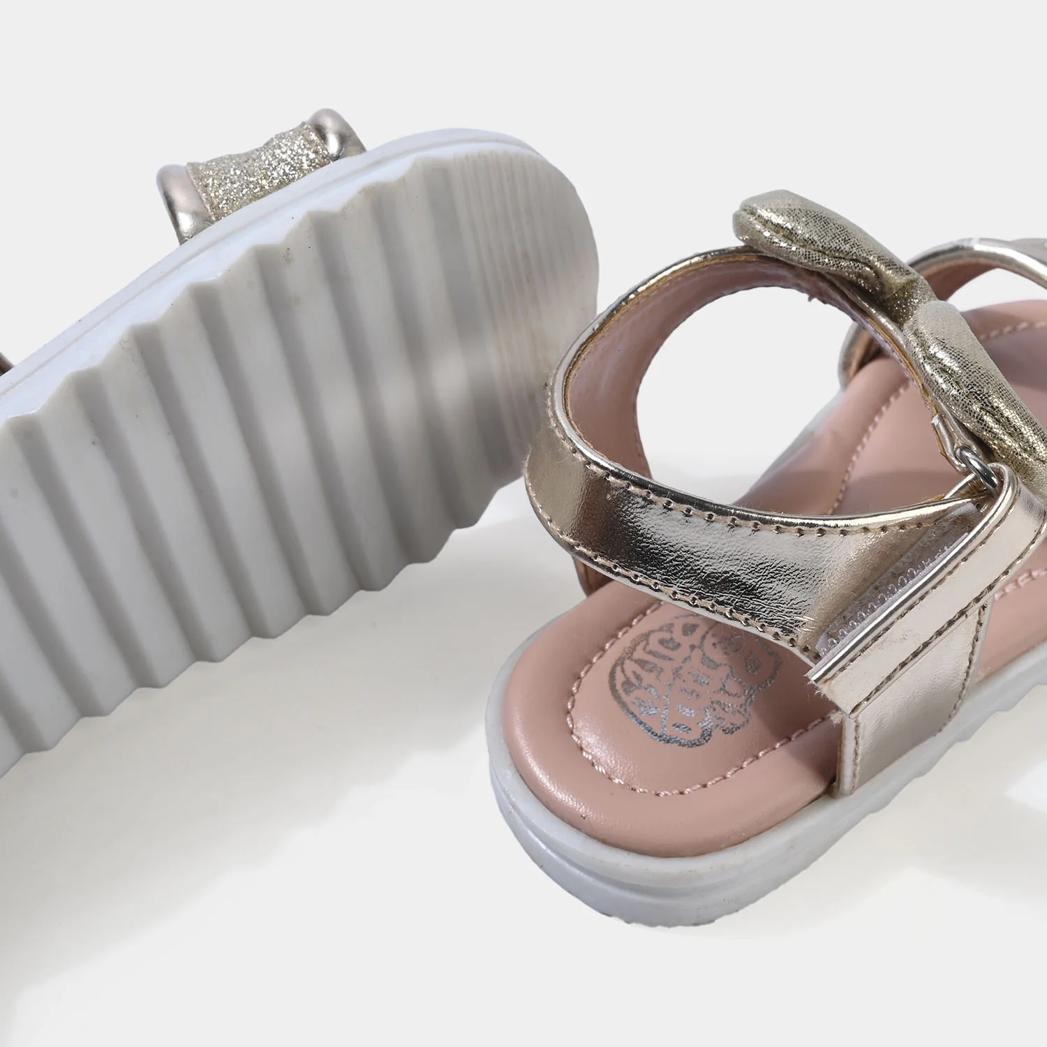 Girls Sandal 456-125-Golden - Image 2