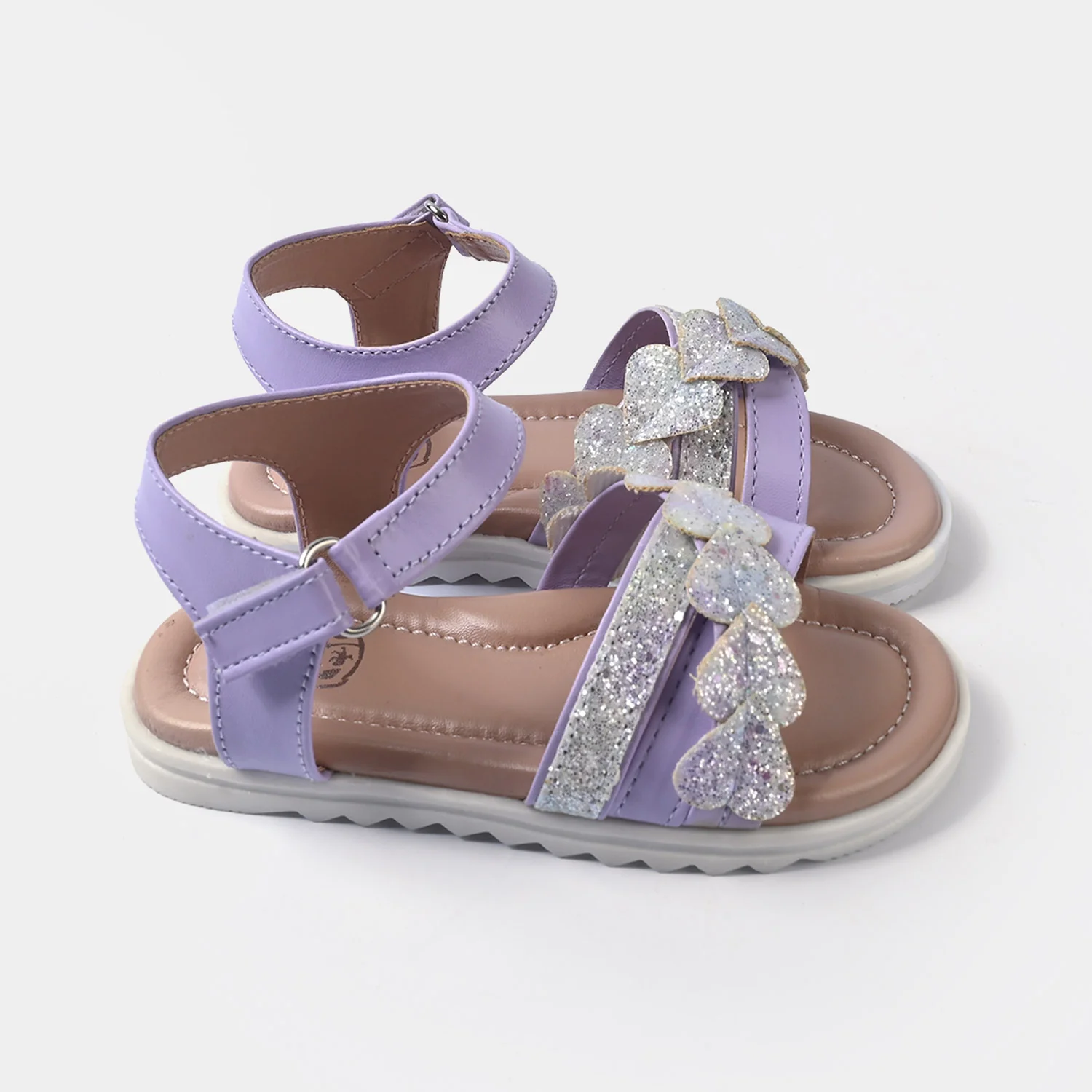 Girls Sandal 456-128-Purple - Image 3