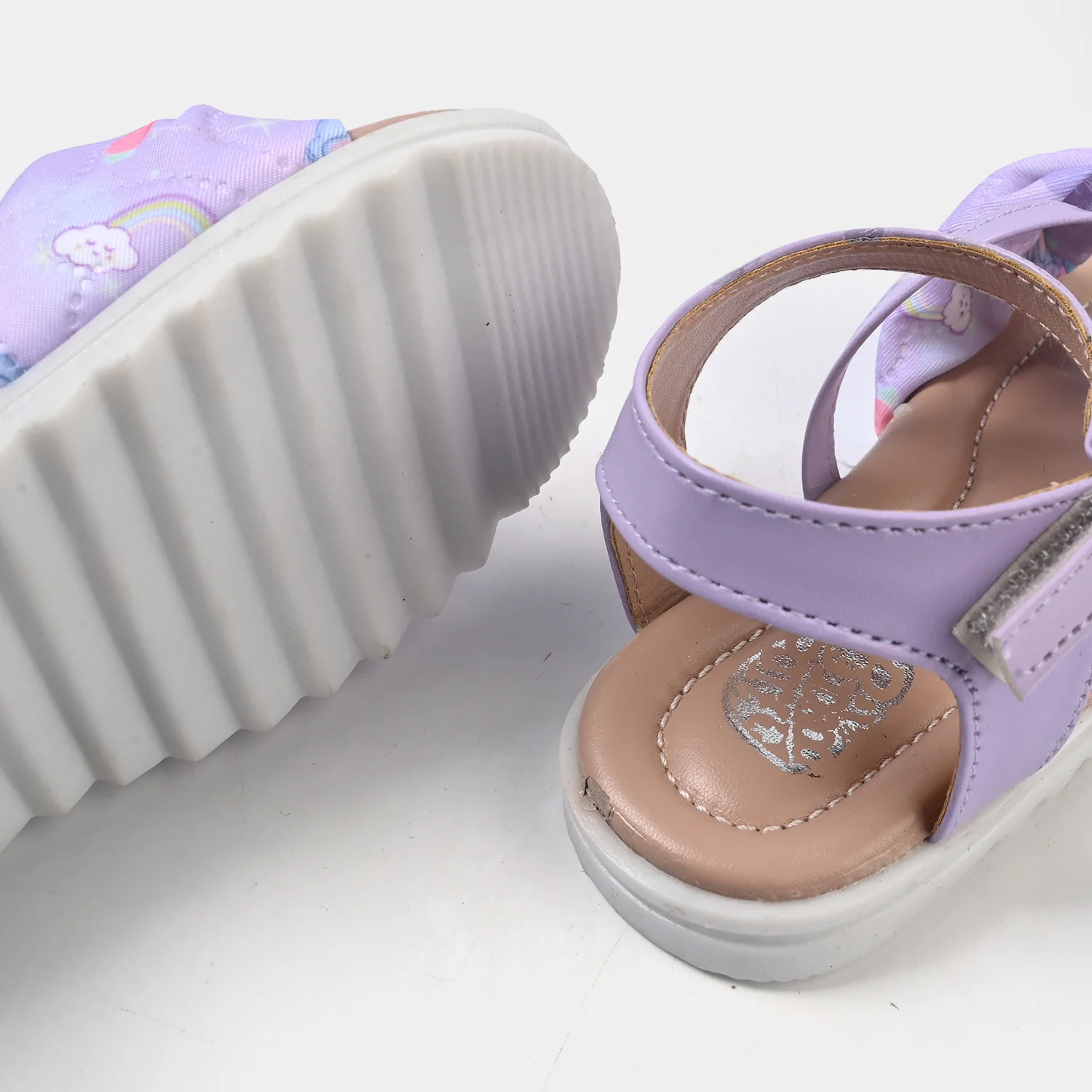Girls Sandal 456-129-Purple - Image 2
