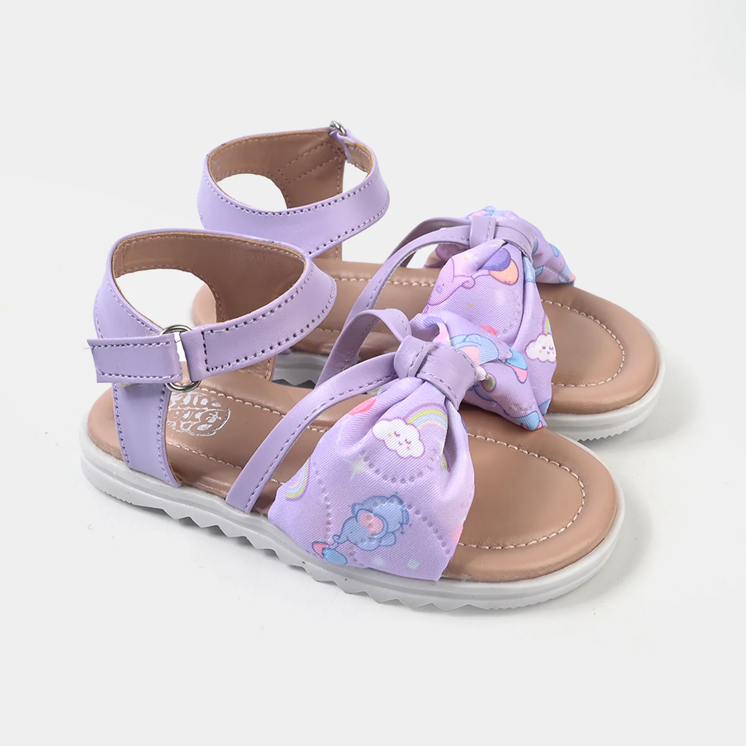 Girls Sandal 456-129-Purple - Image 3