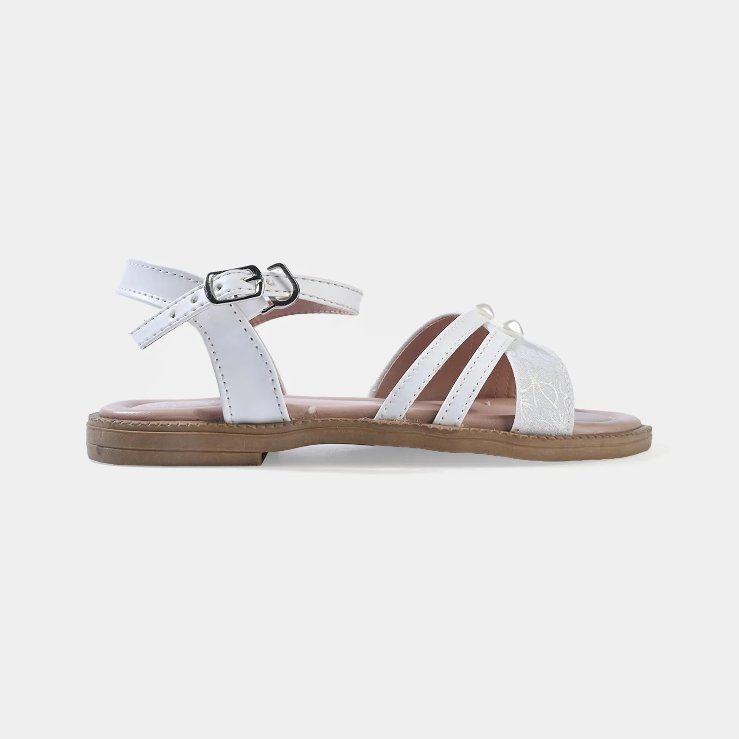 Girls Sandal 456-131-WHITE - Image 2