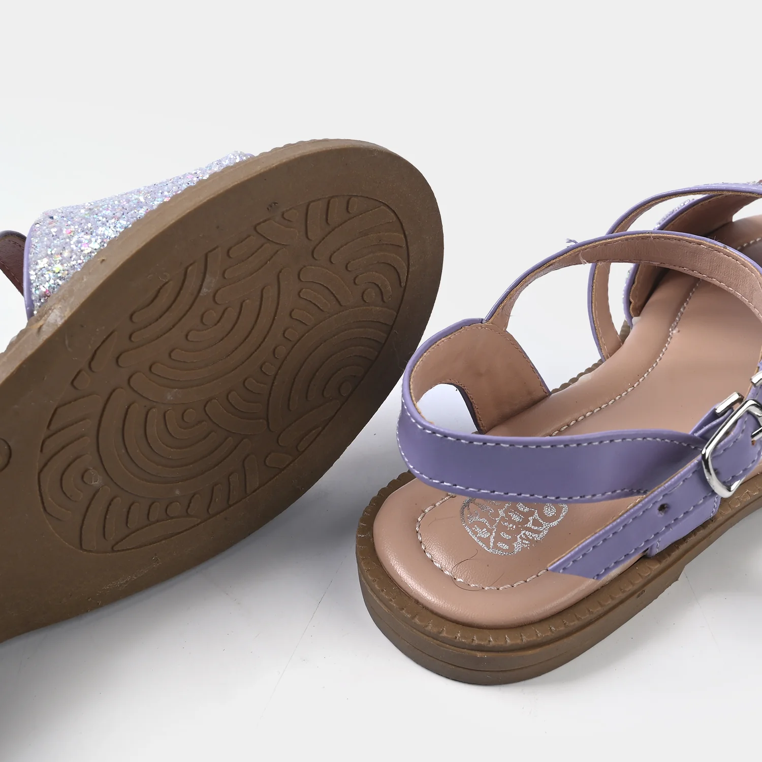 Girls Sandal 456-132-PURPLE - Image 2
