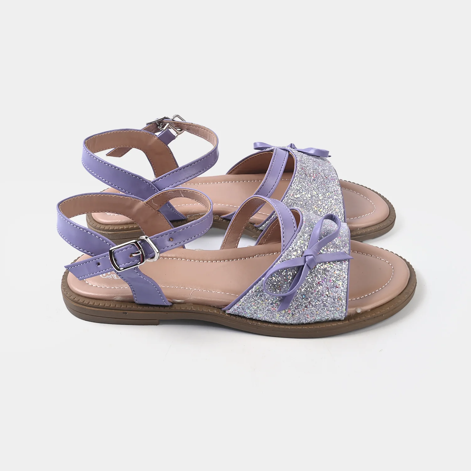 Girls Sandal 456-132-PURPLE - Image 3