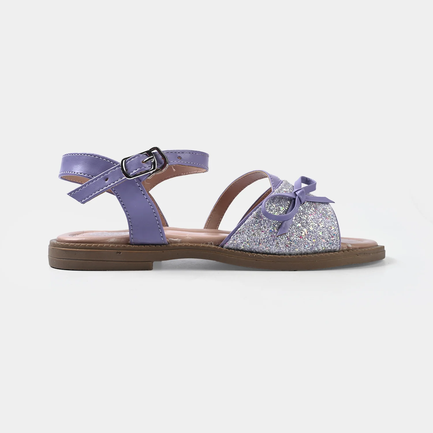 Girls Sandal 456-132-PURPLE - Image 4