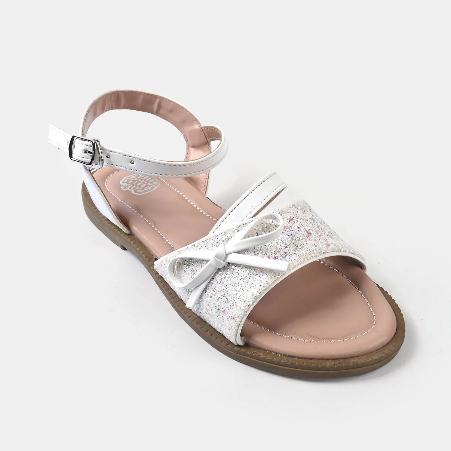 Girls Sandal 456-132-WHITE