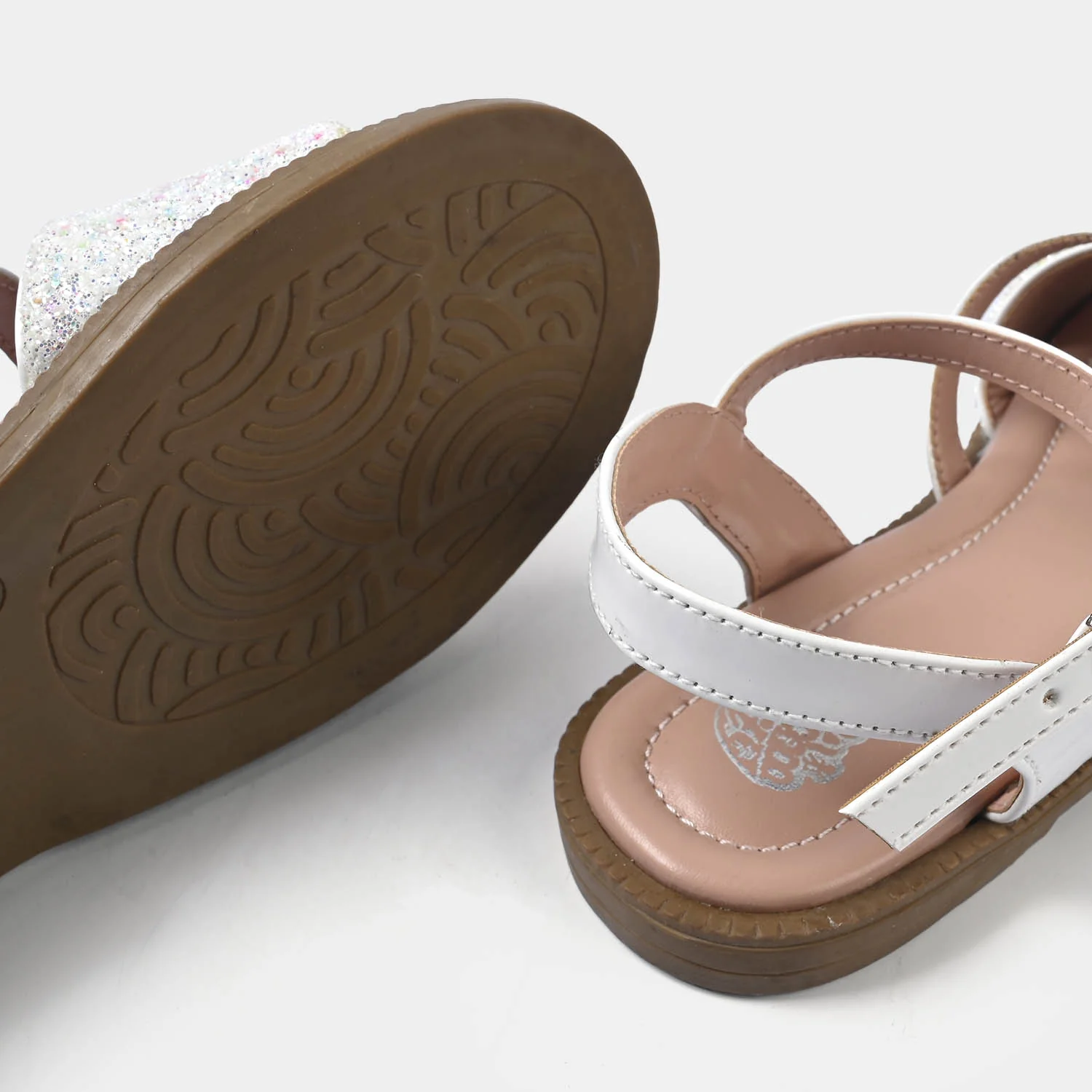 Girls Sandal 456-132-WHITE - Image 2