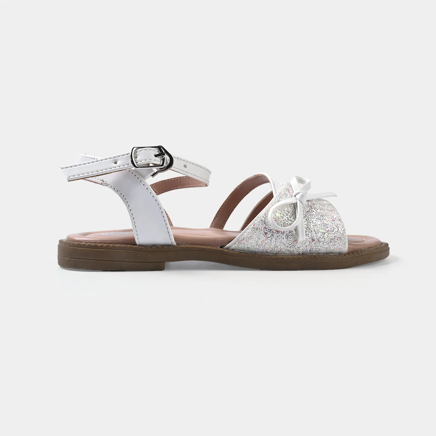 Girls Sandal 456-132-WHITE - Image 4