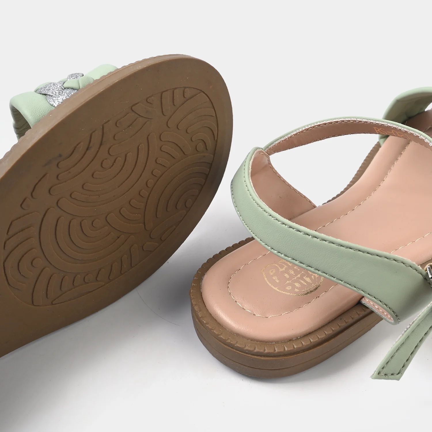 Girls Sandal BS-021 - Sea.Green - Image 2