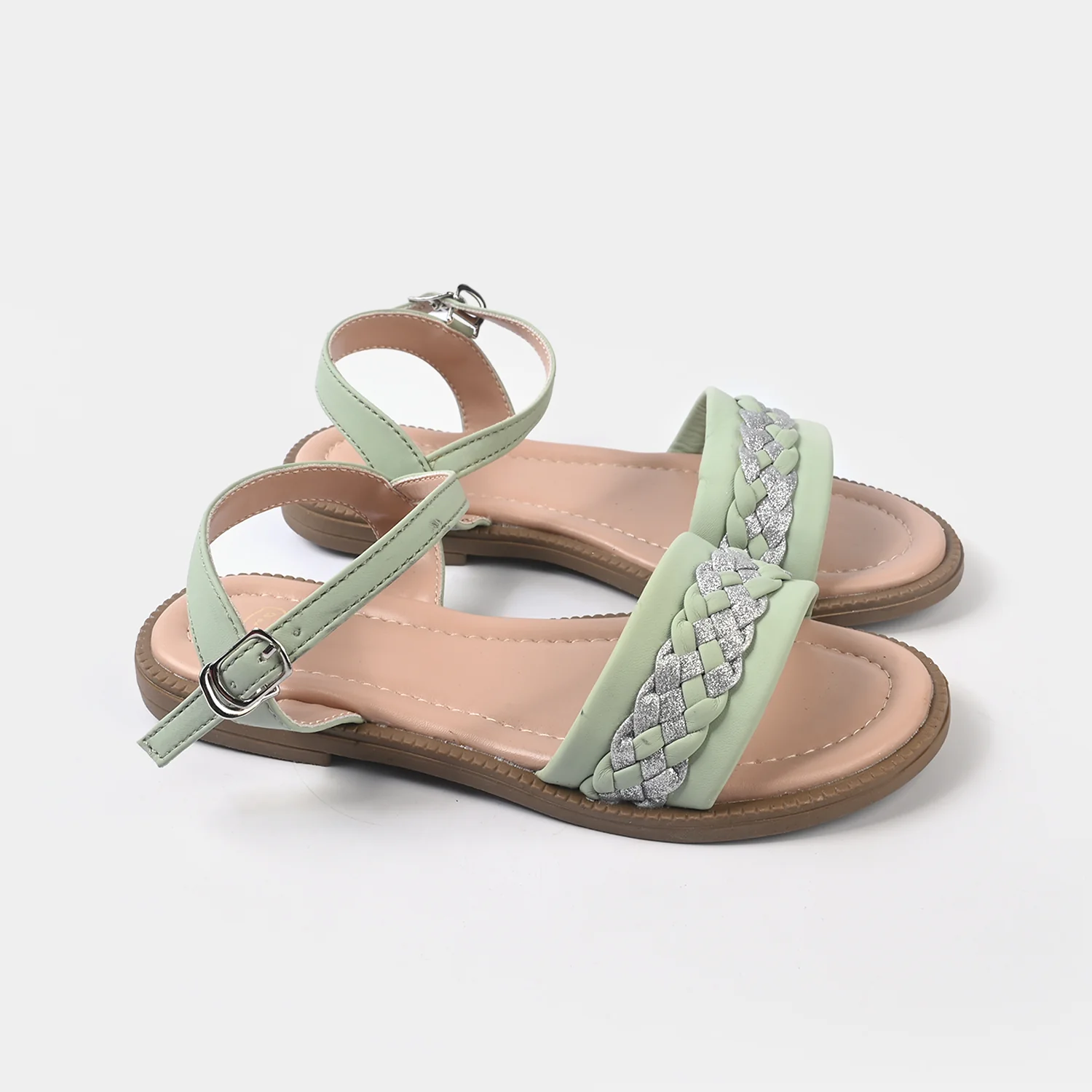 Girls Sandal BS-021 - Sea.Green - Image 3