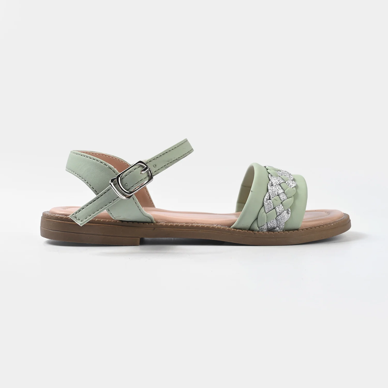 Girls Sandal BS-021 - Sea.Green - Image 4