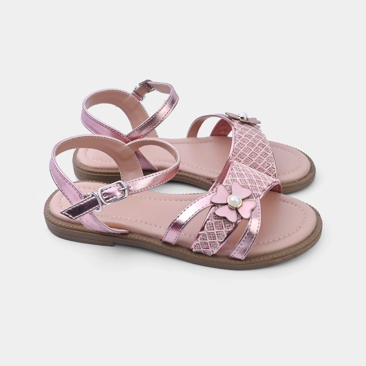 Girls Sandal BS-022-CHAMPAGNE - Image 3