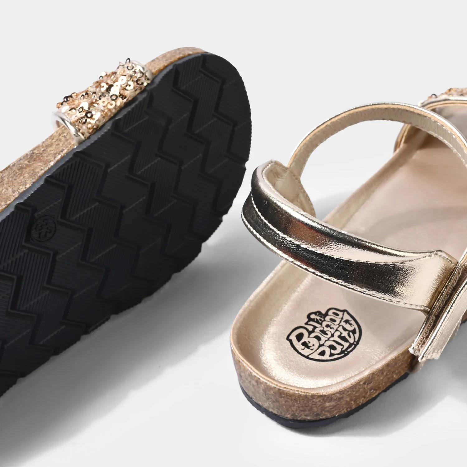 Girls Sandal H1040-G1-GOLDEN - Image 2