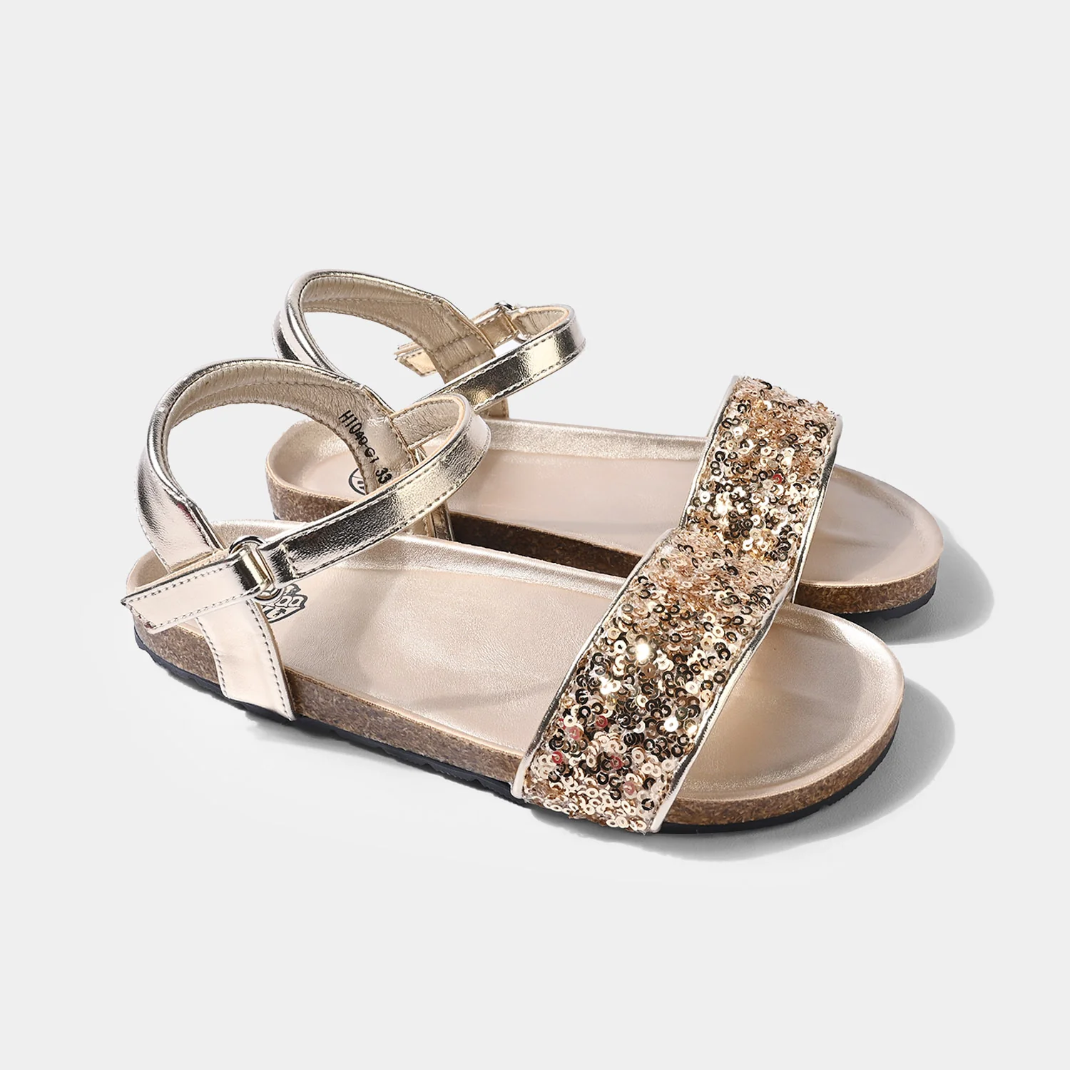 Girls Sandal H1040-G1-GOLDEN - Image 3