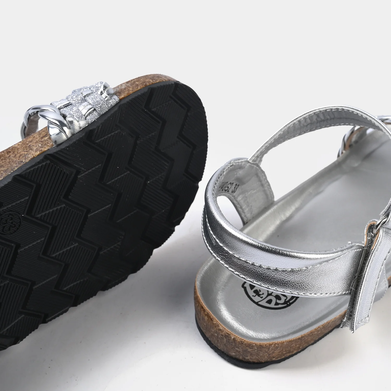 Girls Sandal H1040-G2-SILVER - Image 2